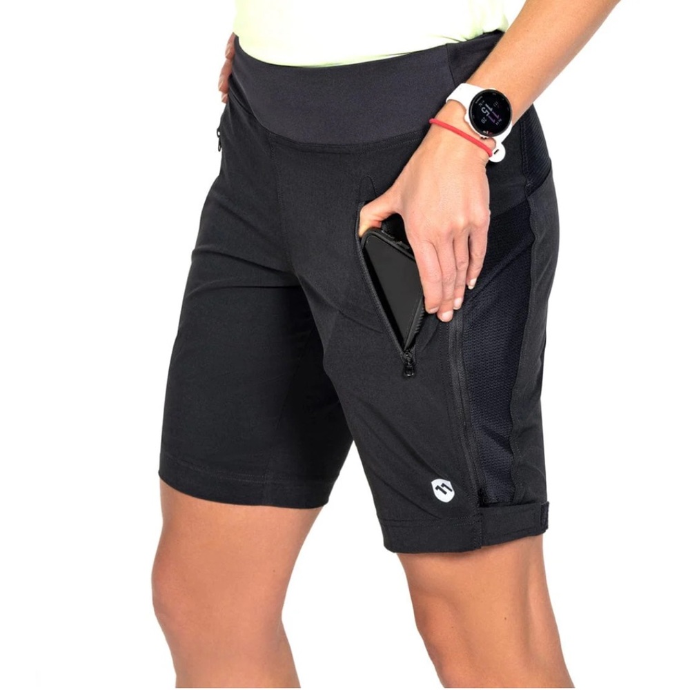ElevenPine Women’s Uprising Mountain Biking Shorts Small Black